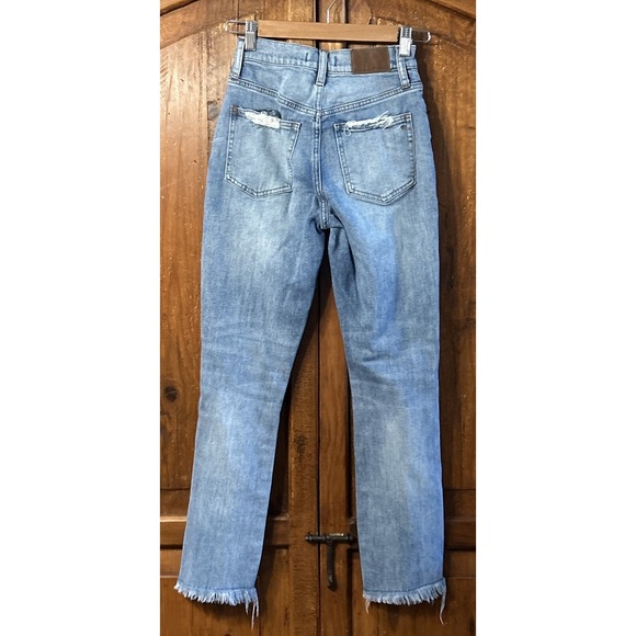 Madewell The Perfect Vintage Jeans & The High Rise Slim Crop Boyjean 23 Lot Of 2 - Picture 5 of 8